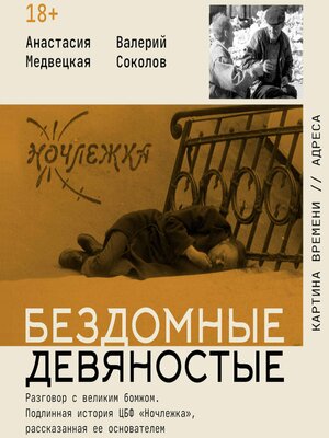 cover image of Бездомные девяностые. Разговор с великим бомжом. Подлинная история ЦБФ "Ночлежка", рассказанная ее основателем